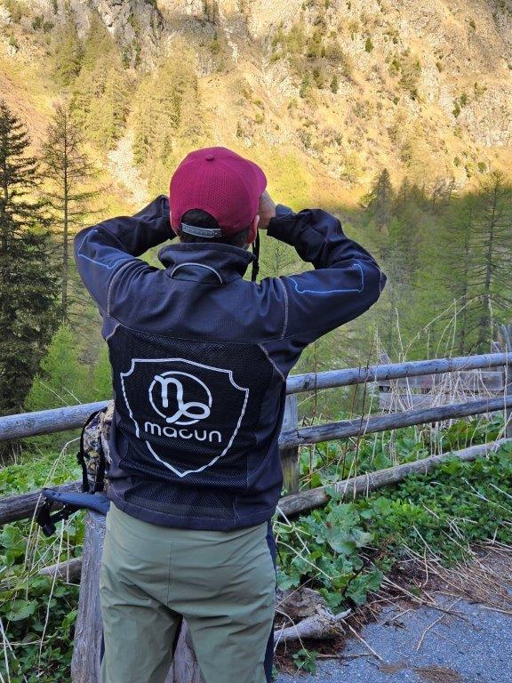 Macun Alpine Outdoor Jacke - Alpine Outdoor Jacke – Atmungsaktive Wanderjacke für Damen & Herren, windabweisend, ideal fürs Hochgebirge