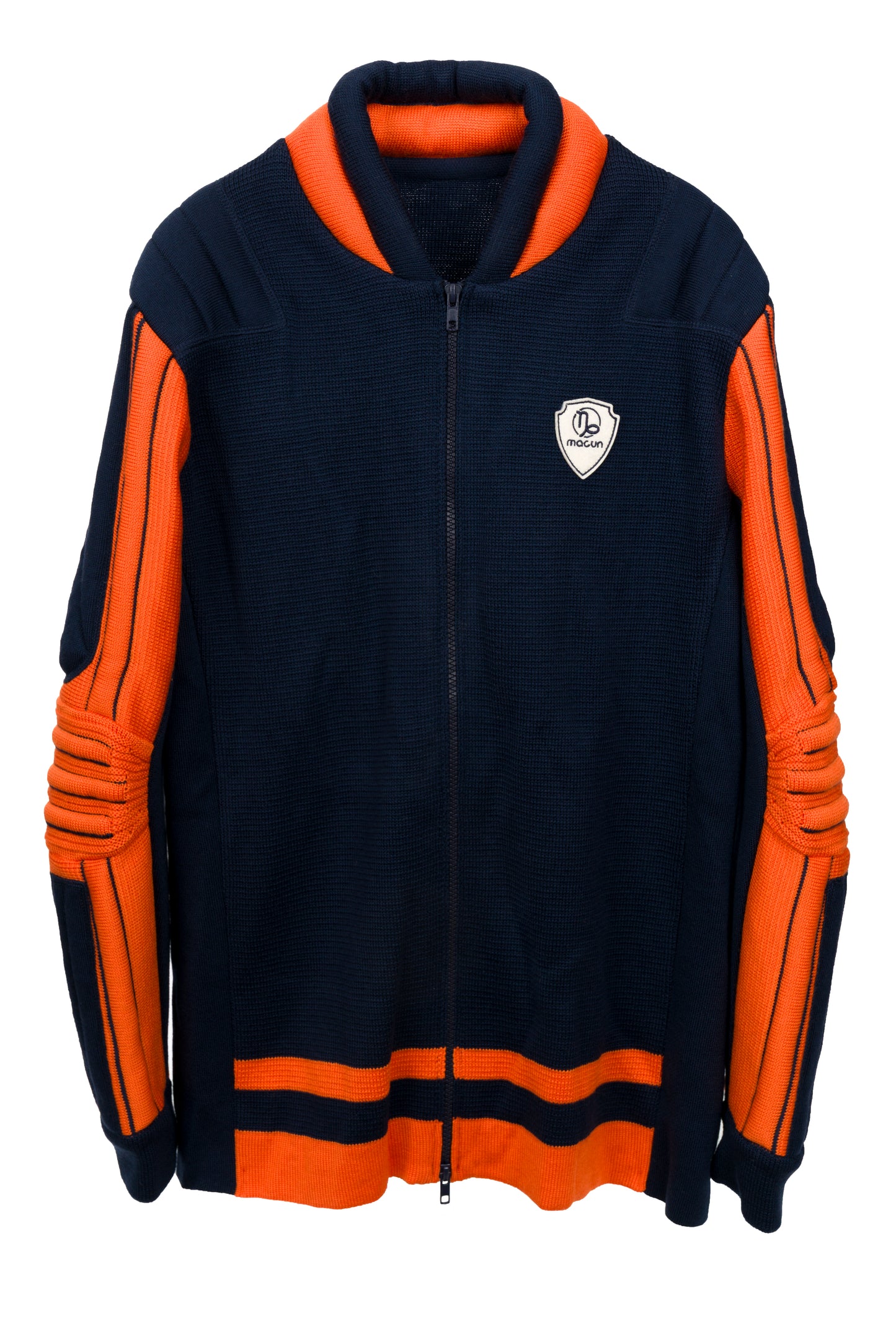 Macun Vintage Sport Pullover marine blau/rot