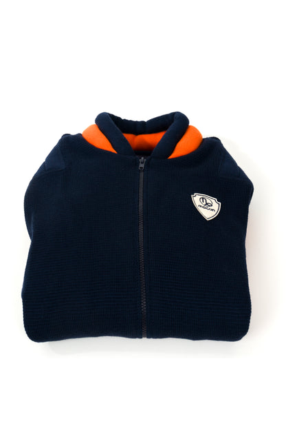 Macun Vintage Sport Pullover marine blau/rot